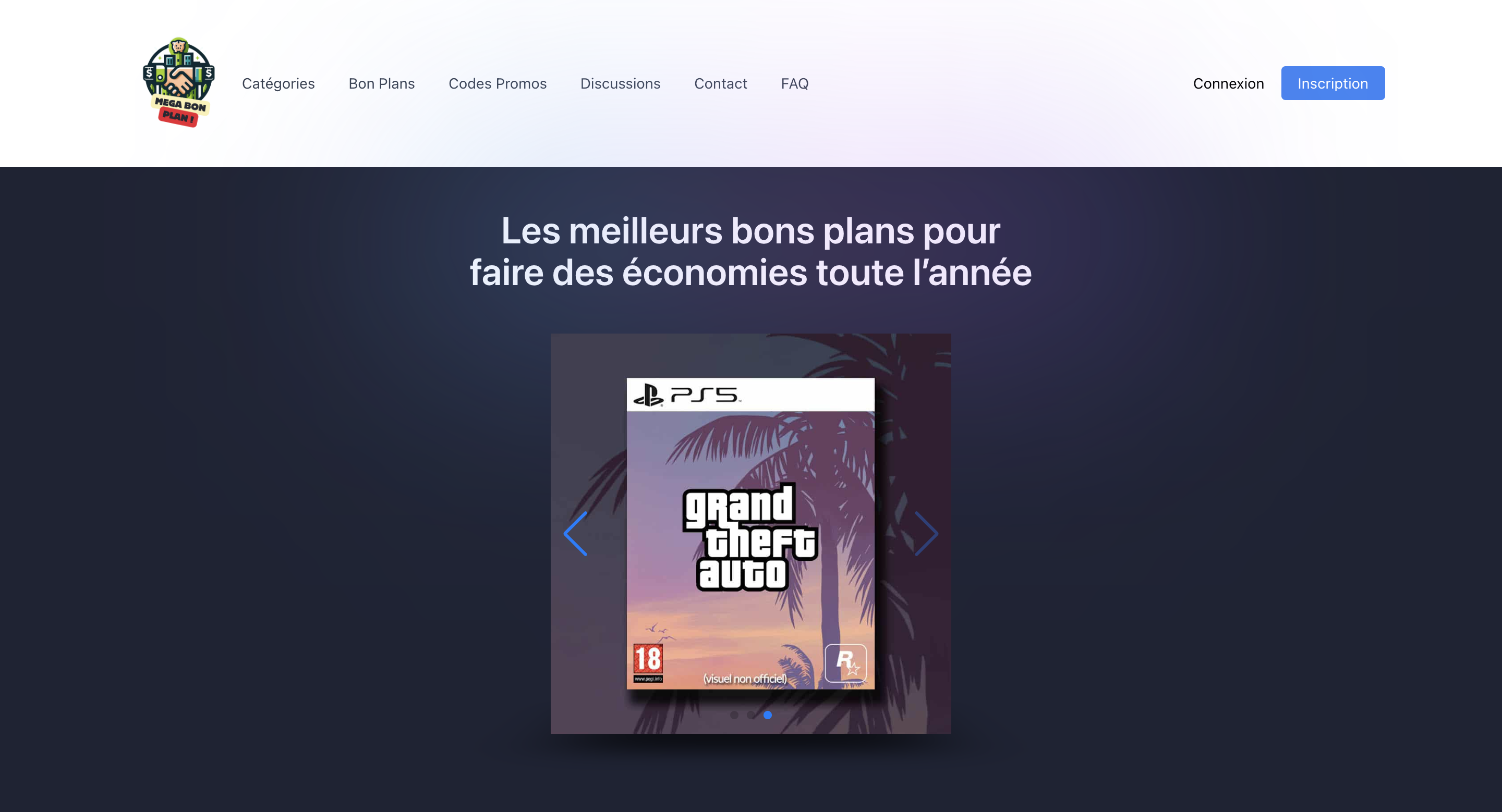 MegaBonPlan - Partage de bons plans
